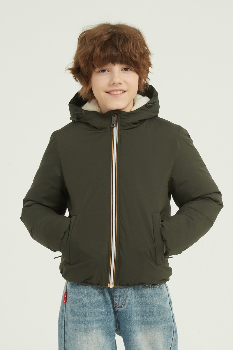 Doudoune Enfant à Capuche Doublée JARVIS JR