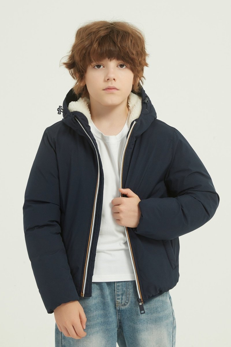 Doudoune Enfant à Capuche Doublée JARVIS JR