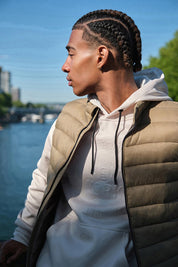 Doudoune gilet beige KAYSER