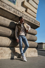 Doudoune gilet beige KAYSER