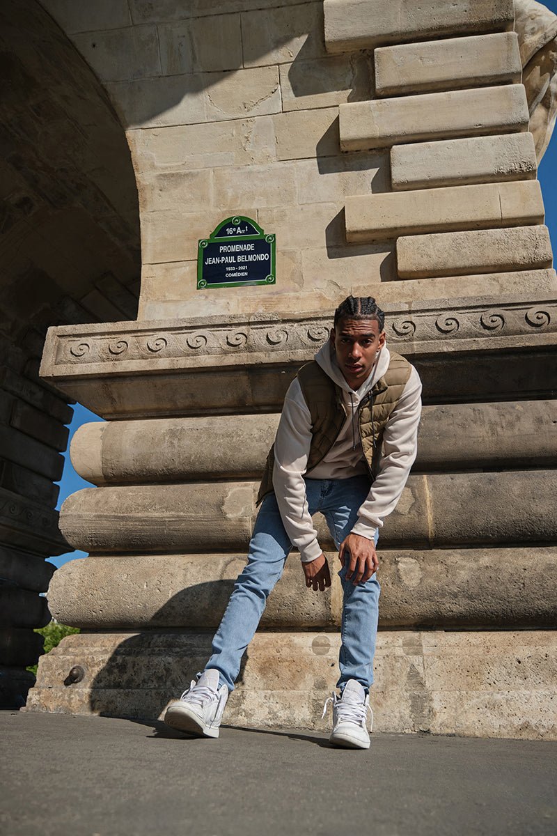 Doudoune gilet beige KAYSER