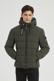 Doudoune Homme à Capuche avec Poche Bras NOE