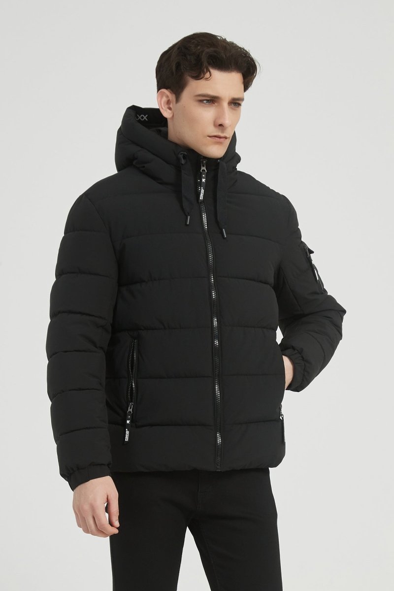 Doudoune Homme à Capuche avec Poche Bras NOE