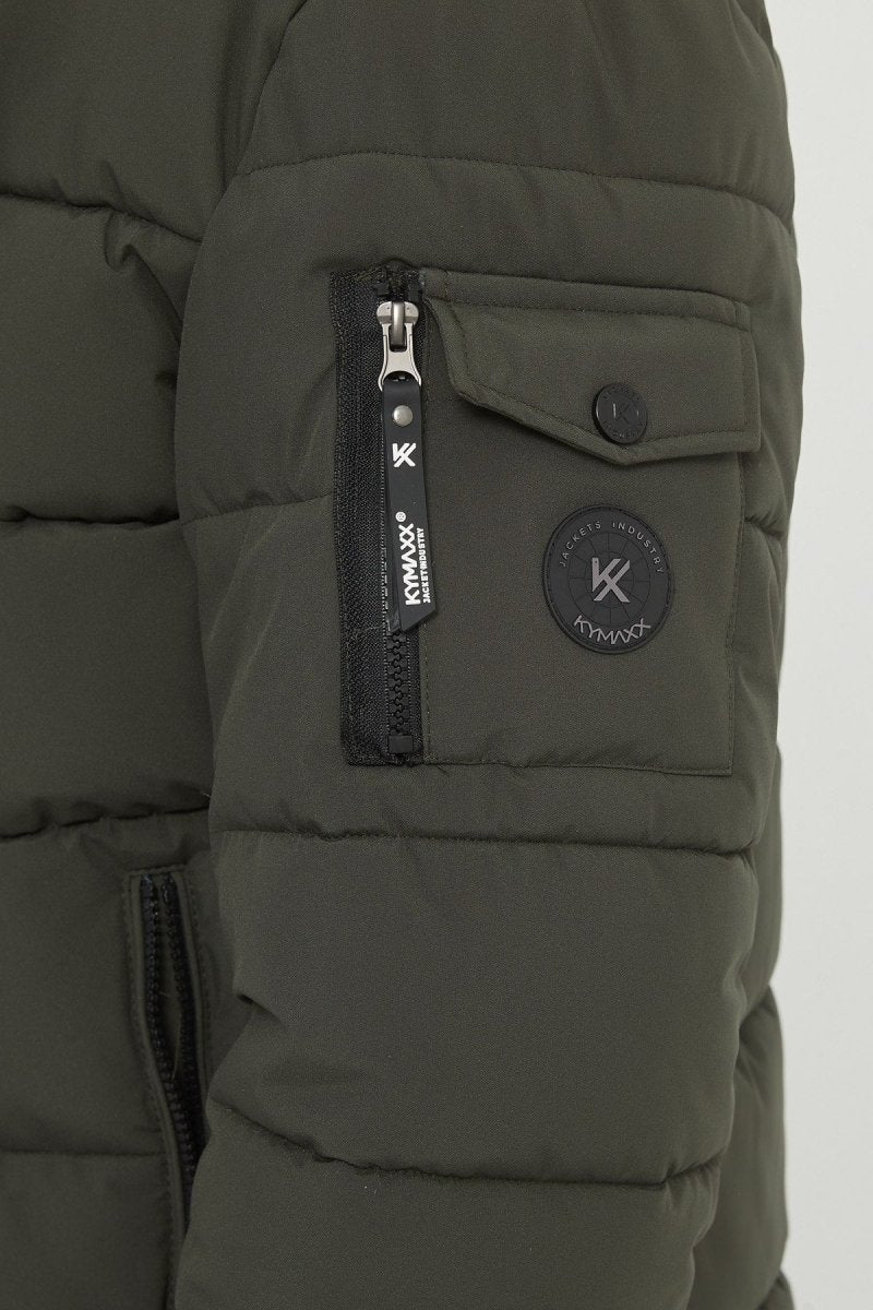 Doudoune Homme à Capuche avec Poche Bras NOE