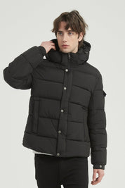 Doudoune Homme à Capuche et Poche Épaule GAUTIER