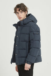 Doudoune Homme à Capuche et Poche Épaule GAUTIER