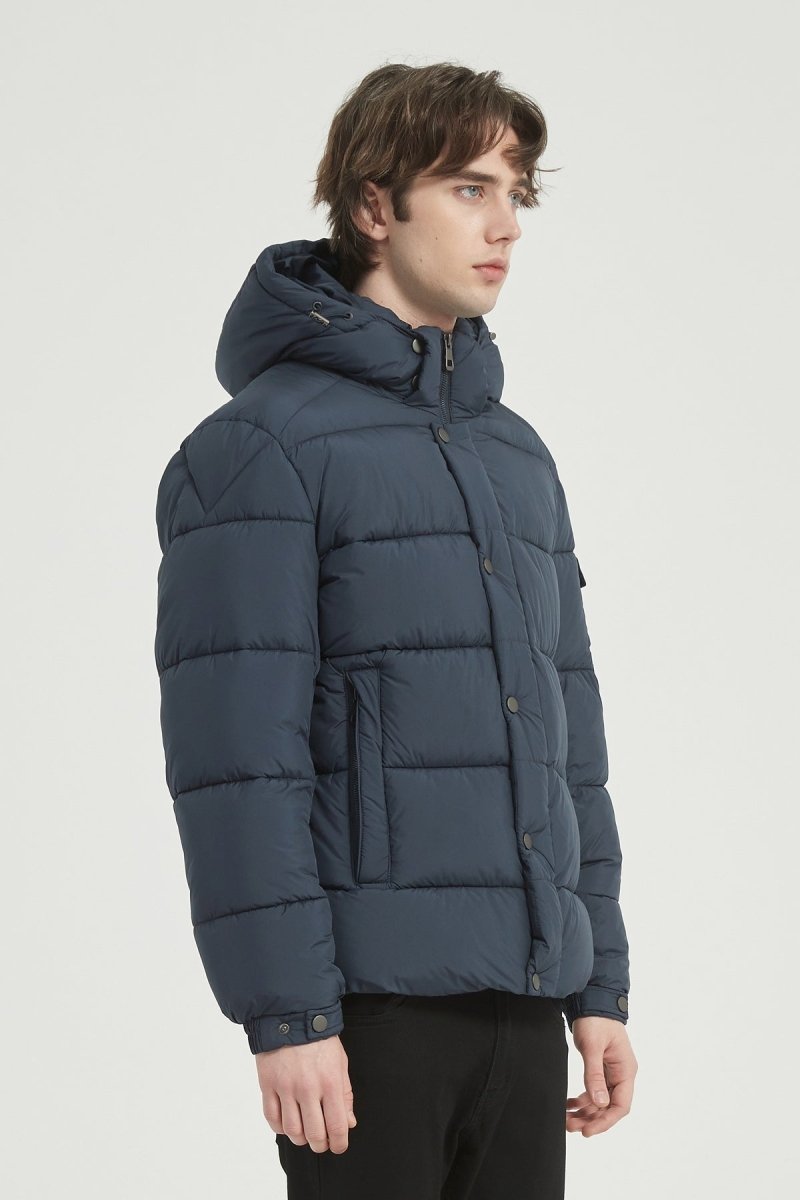 Doudoune Homme à Capuche et Poche Épaule GAUTIER
