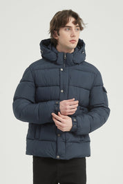 Doudoune Homme à Capuche et Poche Épaule GAUTIER