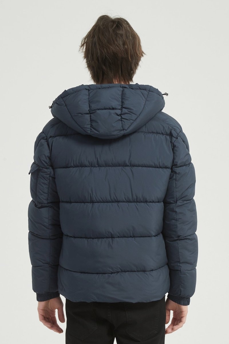 Doudoune Homme à Capuche et Poche Épaule GAUTIER