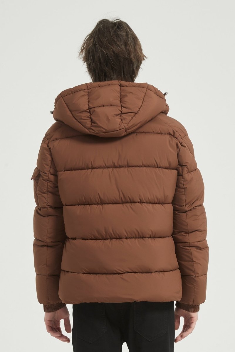 Doudoune Homme à Capuche et Poche Épaule GAUTIER