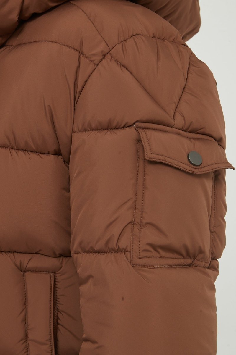 Doudoune Homme à Capuche et Poche Épaule GAUTIER