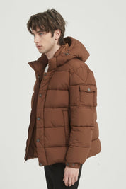 Doudoune Homme à Capuche et Poche Épaule GAUTIER