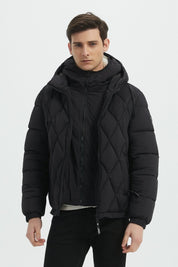 Doudoune Homme à Capuche Matelassée ETHAN