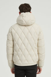 Doudoune Homme à Capuche Matelassée ETHAN