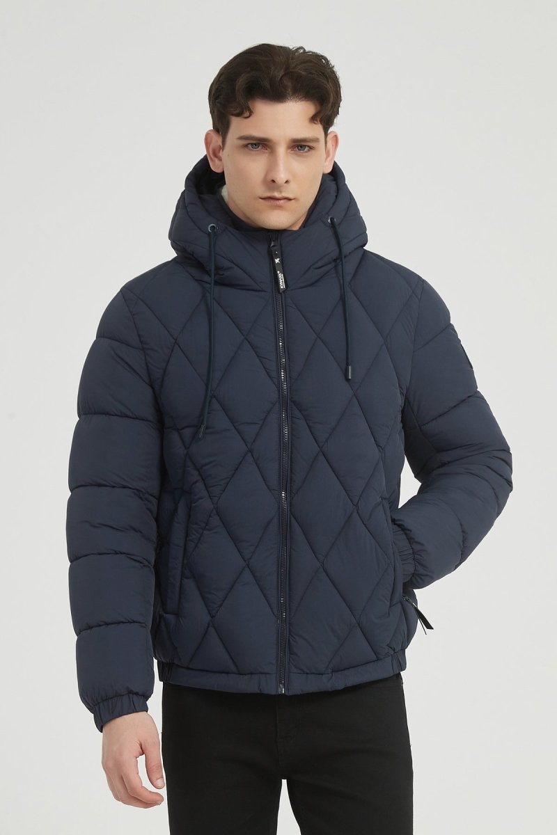 Doudoune Homme à Capuche Matelassée ETHAN