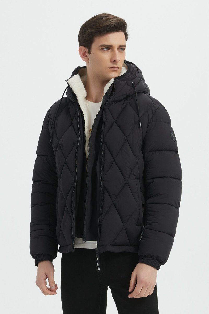 Doudoune Homme à Capuche Matelassée ETHAN