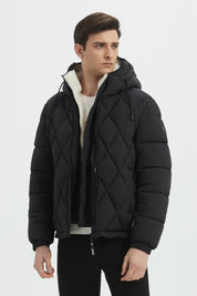 Doudoune Homme à Capuche Matelassée ETHAN