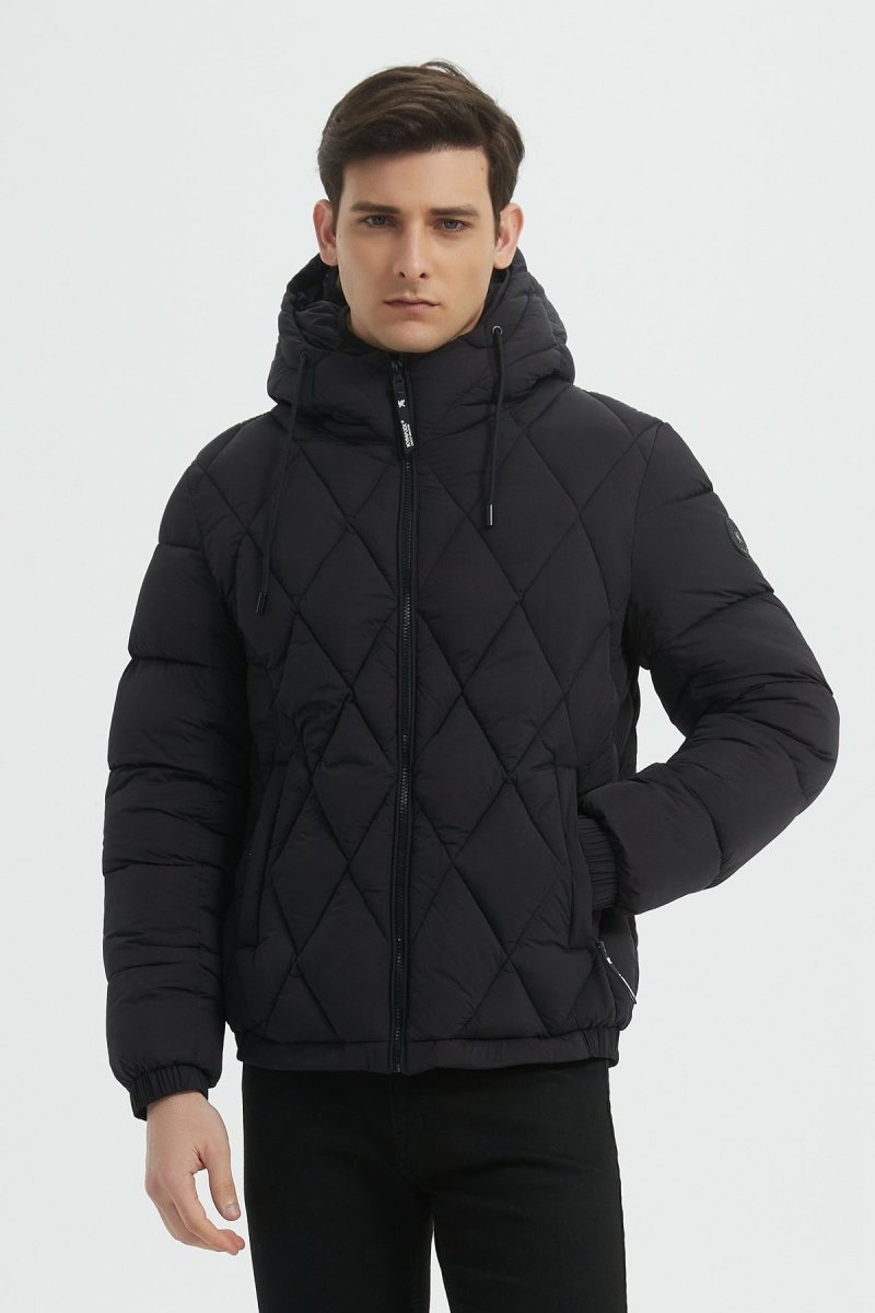 Doudoune Homme à Capuche Matelassée ETHAN