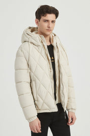 Doudoune Homme à Capuche Matelassée ETHAN