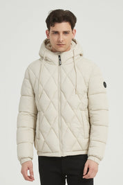 Doudoune Homme à Capuche Matelassée ETHAN