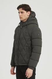 Doudoune Homme à Capuche Matelassée ETHAN