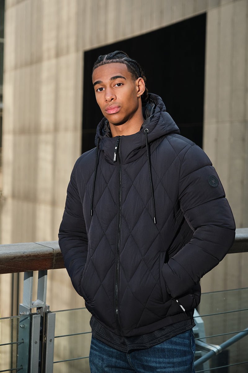 Doudoune Homme à Capuche Matelassée ETHAN