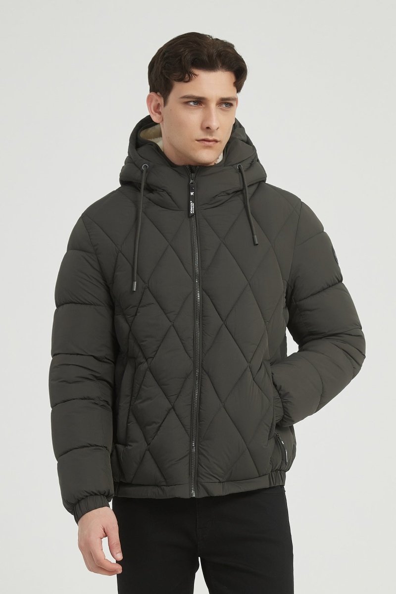 Doudoune Homme à Capuche Matelassée ETHAN