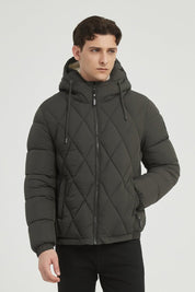 Doudoune Homme à Capuche Matelassée ETHAN
