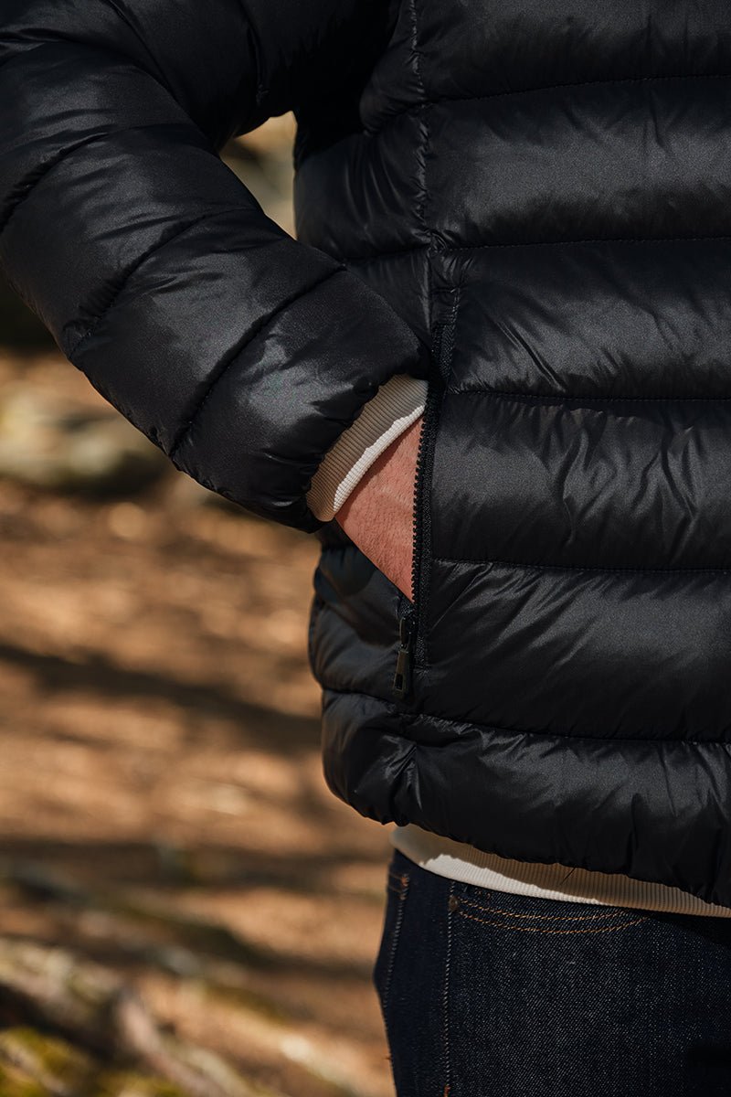 Doudoune Homme avec Capuche et Fausse Fourrure Amovible MICHAEL