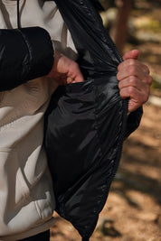 Doudoune Homme avec Capuche et Fausse Fourrure Amovible MICHAEL