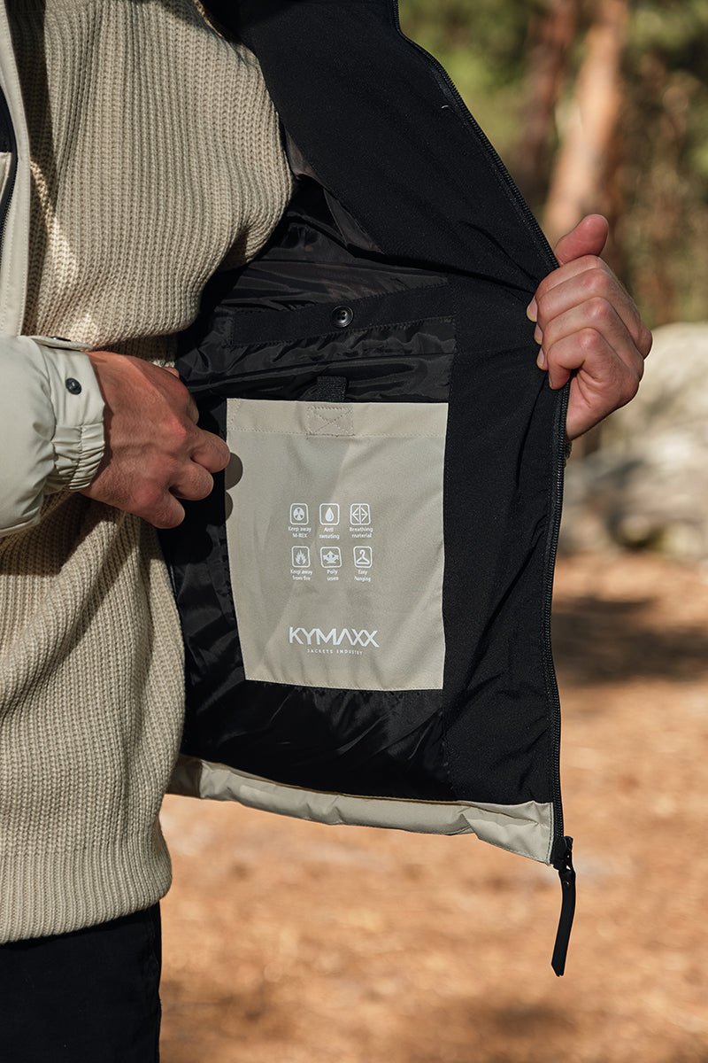 Doudoune Homme Bicolore à Capuche CLAUDE