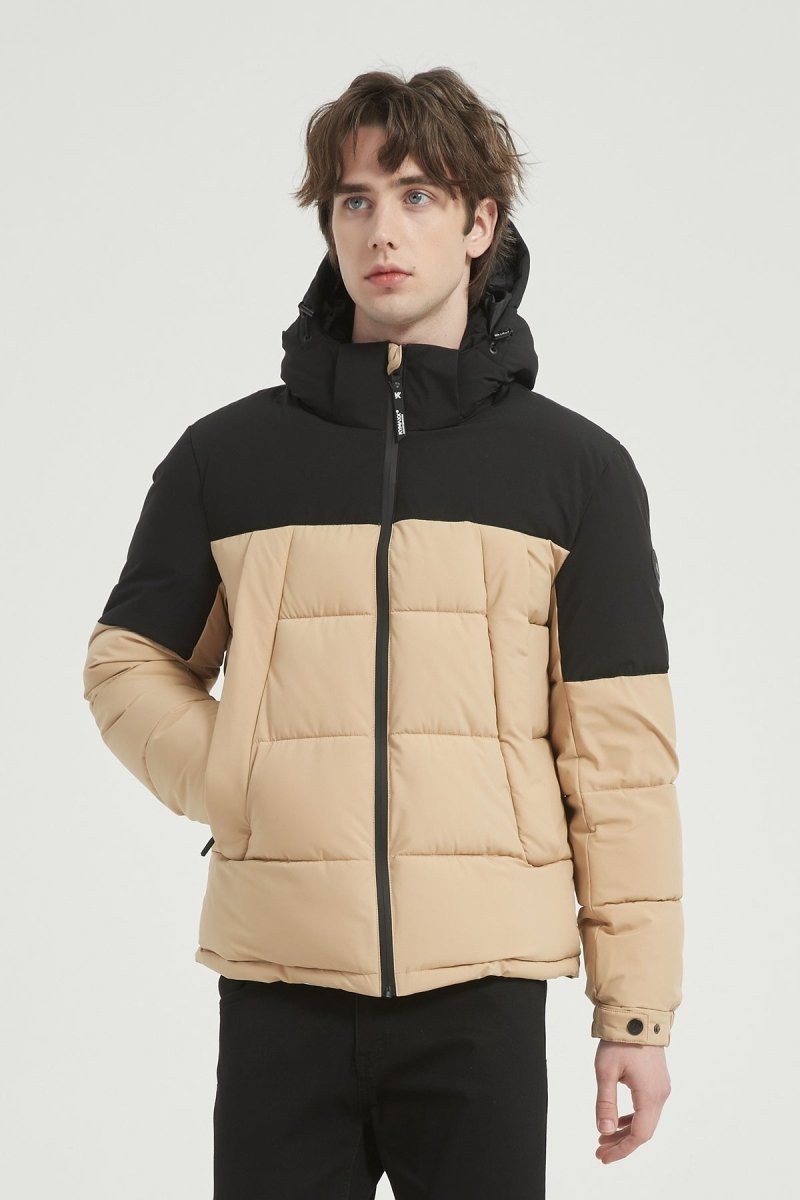Doudoune Homme Bicolore à Capuche CLAUDE