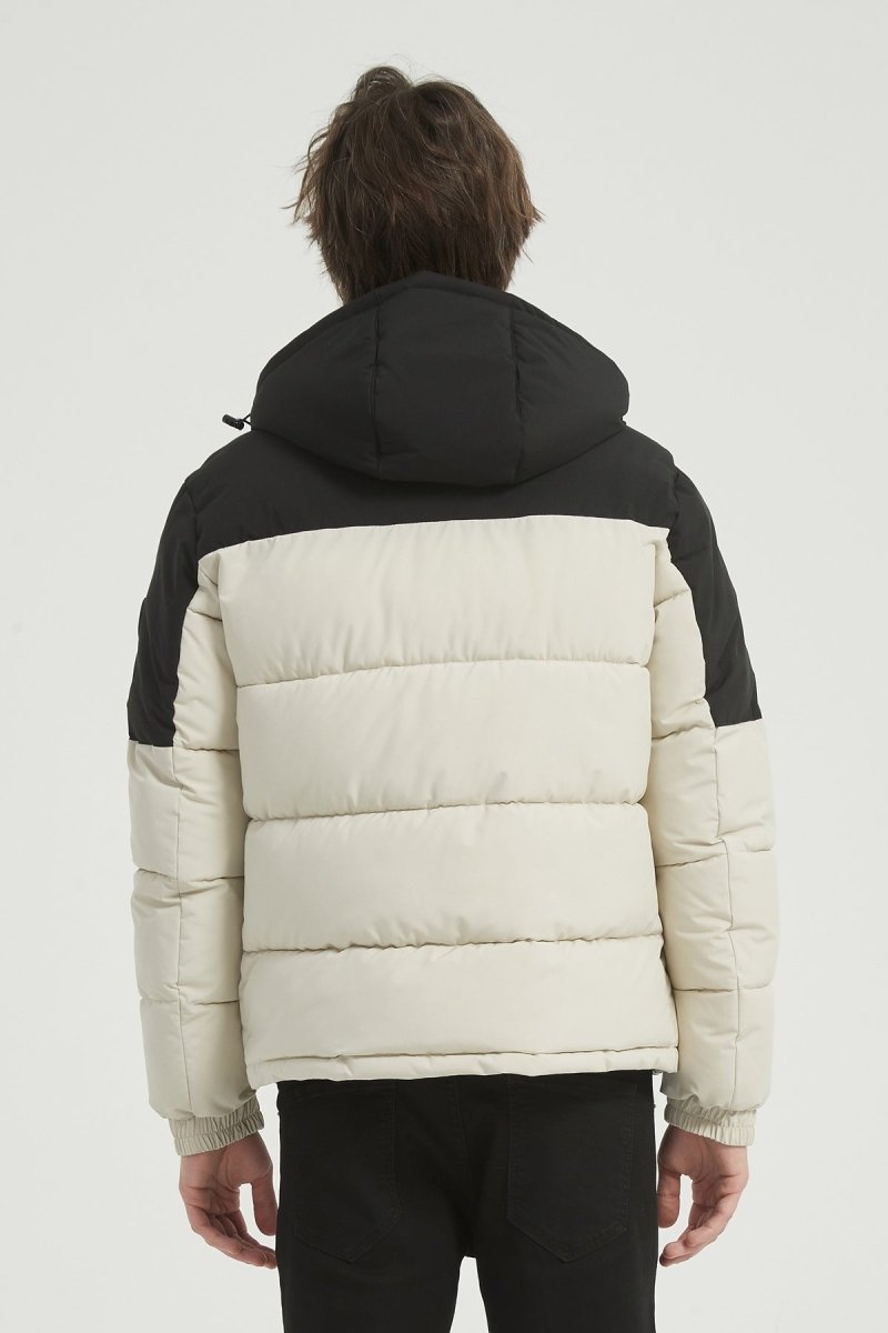 Doudoune Homme Bicolore à Capuche CLAUDE