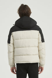 Doudoune Homme Bicolore à Capuche CLAUDE