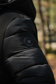 Doudoune Homme Bimatière avec Capuche – NOIR – BRUNO