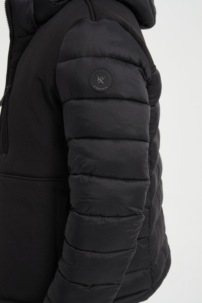 Doudoune Homme Bimatière avec Capuche – NOIR – BRUNO