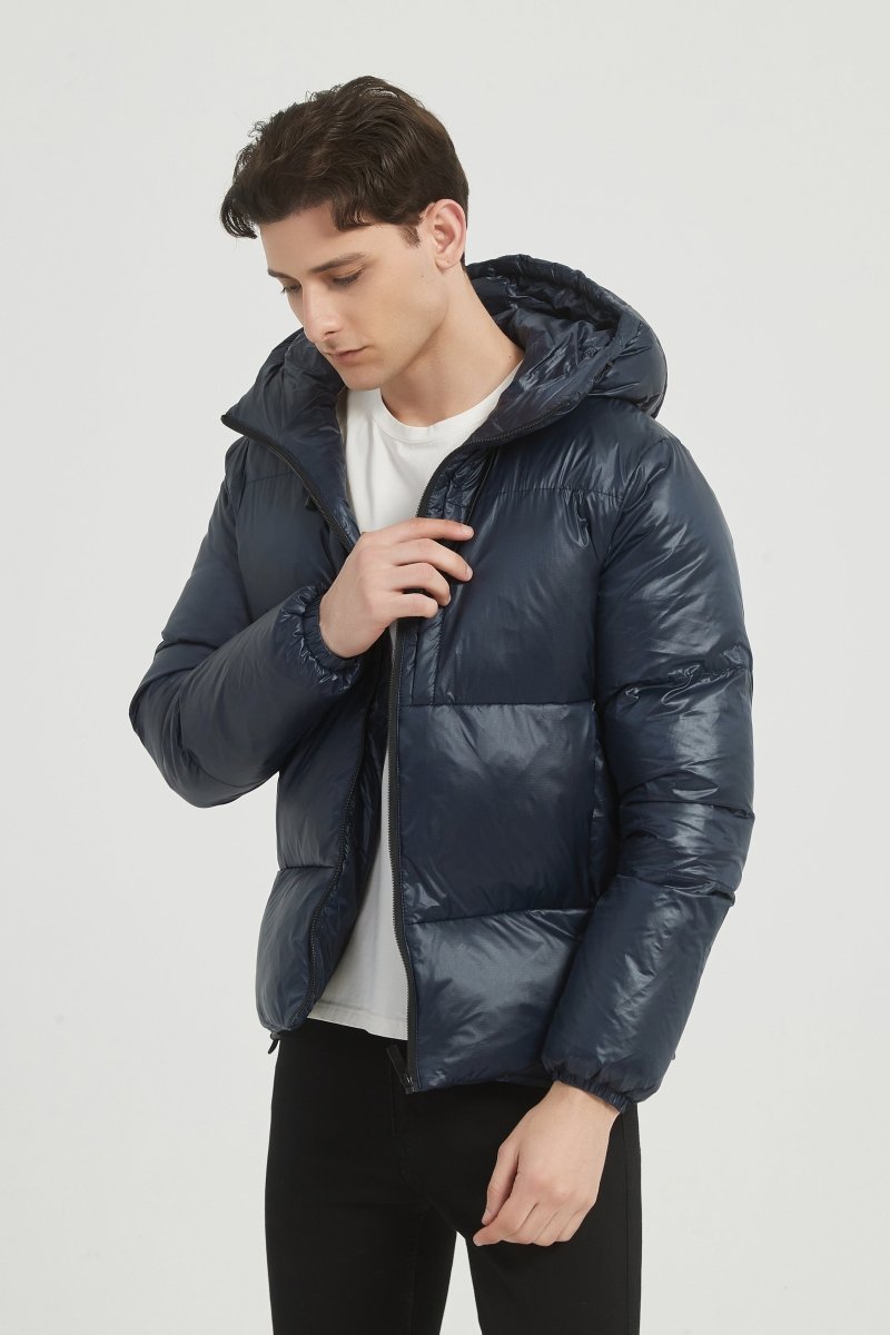 Doudoune Homme Matelassée à Capuche DOMINIQUE