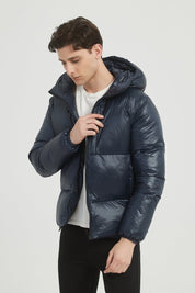 Doudoune Homme Matelassée à Capuche DOMINIQUE