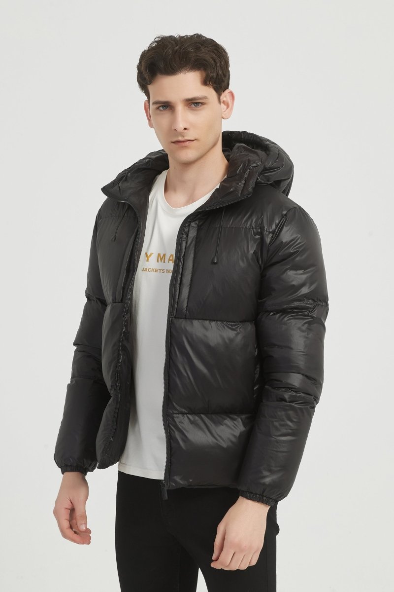 Doudoune Homme Matelassée à Capuche DOMINIQUE