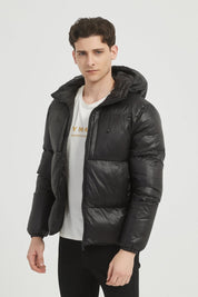 Doudoune Homme Matelassée à Capuche DOMINIQUE