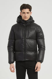 Doudoune Homme Matelassée à Capuche DOMINIQUE