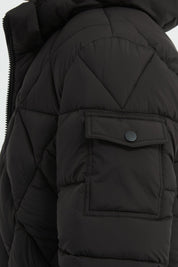 Doudoune Homme Matelassée avec Capuche Amovible ALBERT