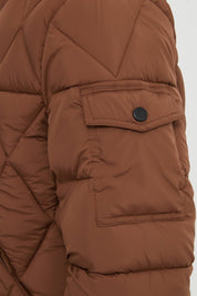 Doudoune Homme Matelassée avec Capuche Amovible ALBERT