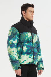 Doudoune imprimé teinture overseize MATTHEW