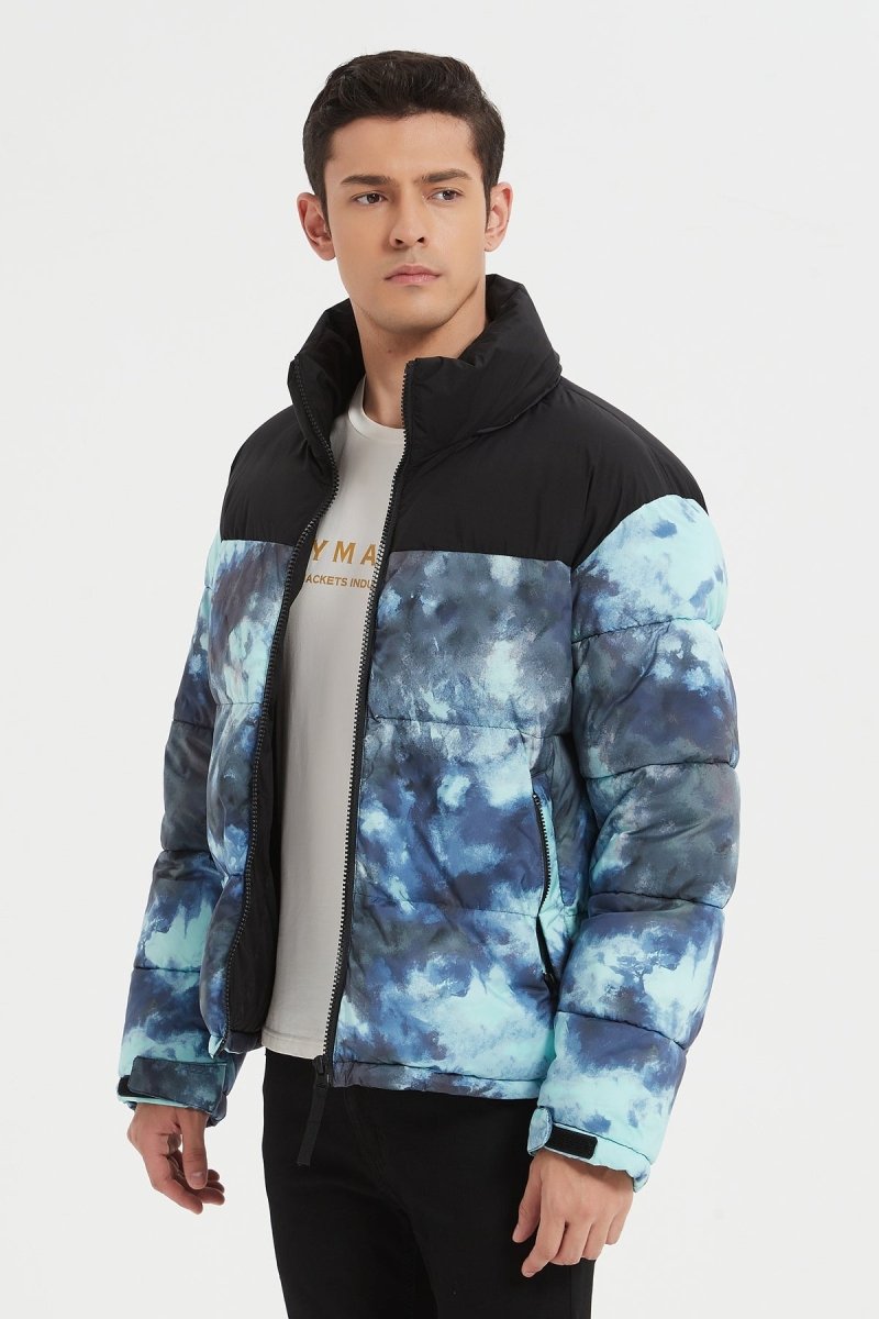 Doudoune imprimé teinture overseize MATTHEW