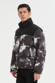 Doudoune imprimé teinture overseize MATTHEW
