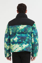 Doudoune imprimé teinture overseize MATTHEW