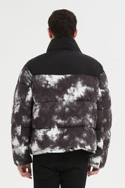 Doudoune imprimé teinture overseize MATTHEW