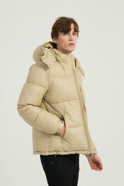 Doudoune matelassée beige RÉMI