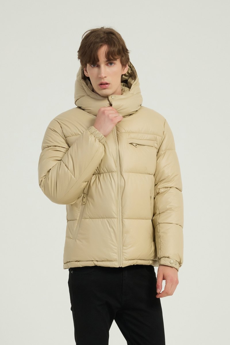 Doudoune matelassée beige RÉMI